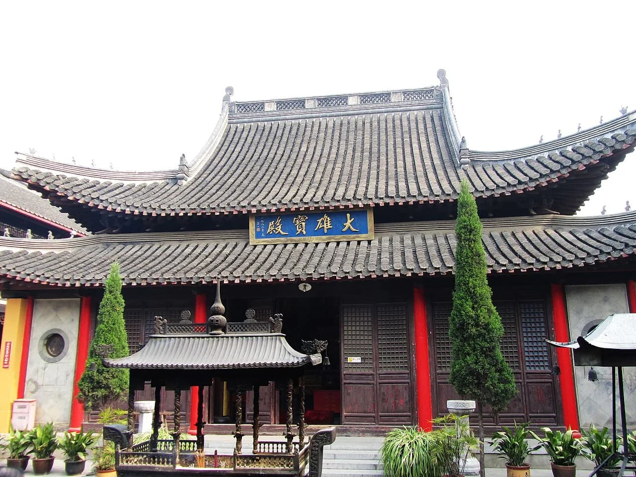 扬州旌忠寺,古寺建筑